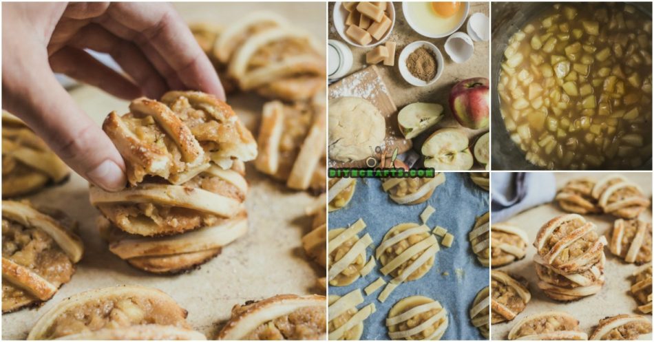 Diese Karamell-Apple-und PB-Torte-Plätzchen sind die vollkommenen Plätzchen für Fall 