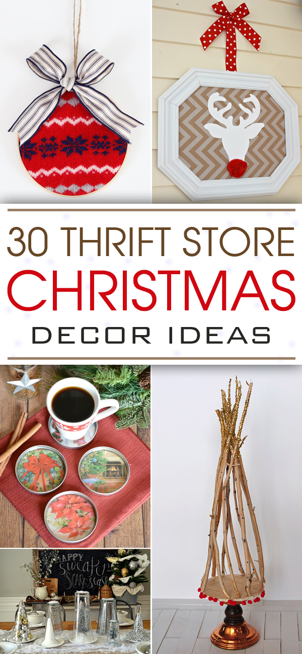 30 Thrift Store Weihnachtsdekor-Ideen 