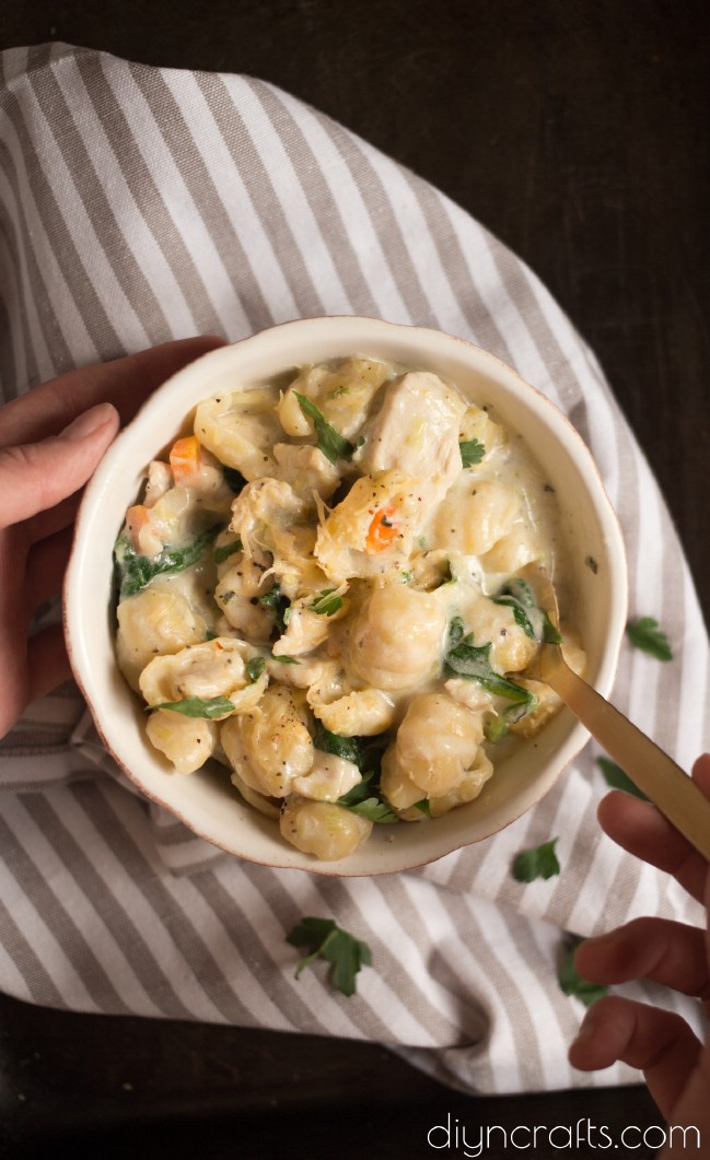 Delicious Chicken Gnocchi Suppe ist besser als Olive Garden! 