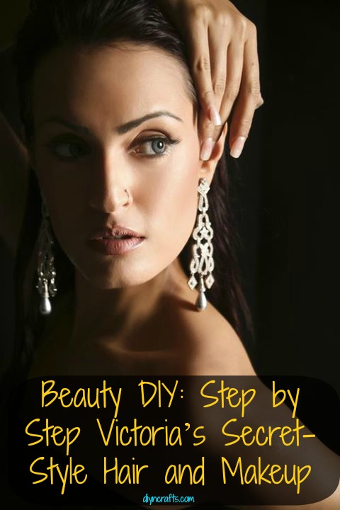 Beauty DIY: Schritt für Schritt Victoria's Secret-Stil Haare und Make-up 