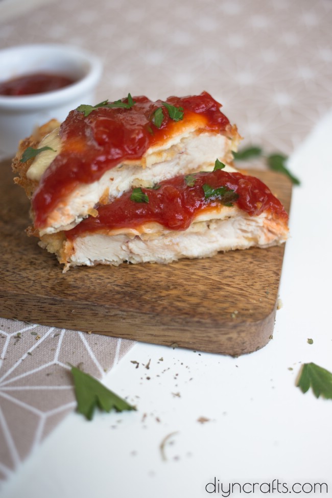 Baked Chicken Parmesan - die perfekte gesunde Mahlzeit für geschäftige Familien 