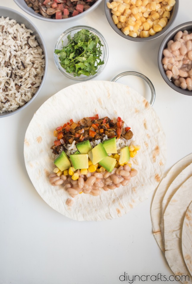 Diese Vegan Burritos sind der perfekte fettarme Protein Snack 