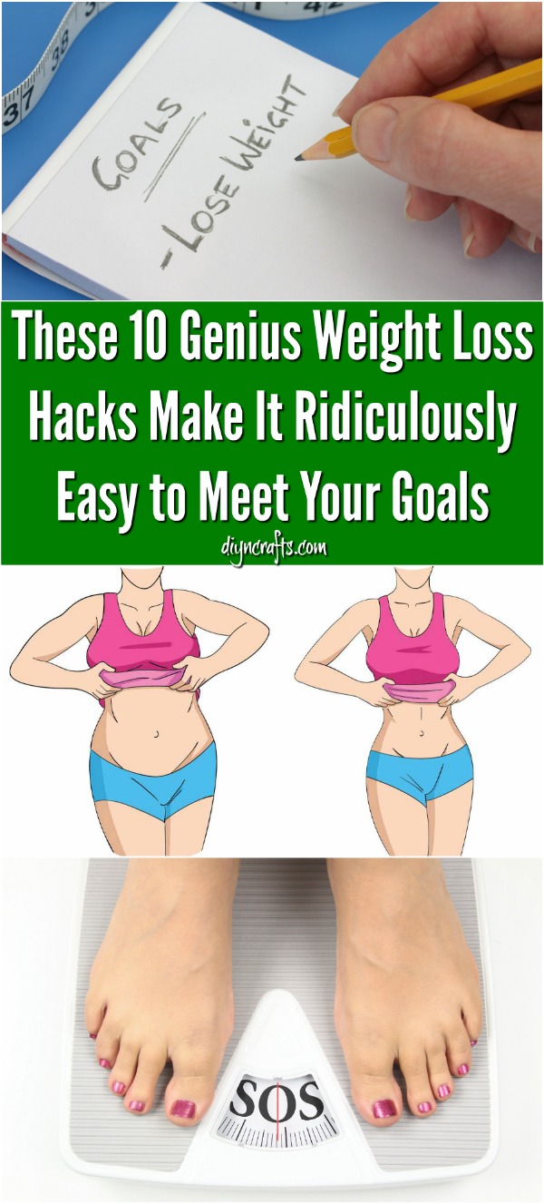 Diese 10 Genius Weight Loss Hacks machen es lächerlich einfach, Ihre Ziele zu erfüllen 