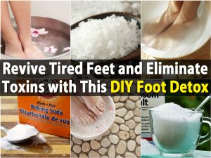 Belebe müde Füße und beseitigen Giftstoffe mit diesem DIY Fuß Detox einweichen 