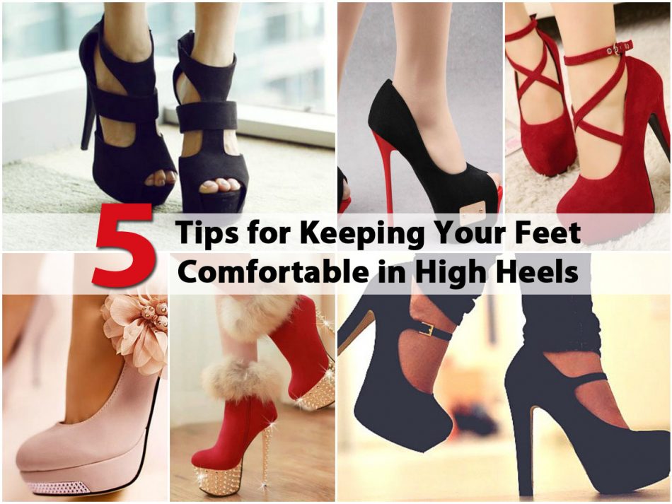 5 Tipps, um Ihre Füße in High Heels bequem zu halten 