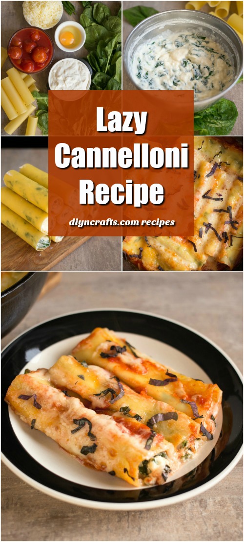 Faule Cannelloni ist das perfekte Gericht, das italienische Essen Craving zu zügeln 