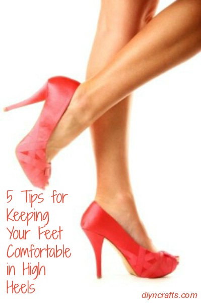 5 Tipps, um Ihre Füße in High Heels bequem zu halten 