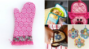 20 einfache DIY Topflappen und Topflappen Sie brauchen in Ihrer Küche - mit kostenlosen Mustern 