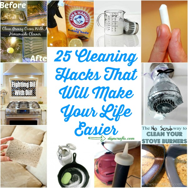 25 Reinigungs-Hacks, die Ihr Leben einfacher machen 