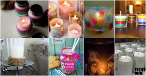 15 dekorative und einfache Kerzen und Votives können Sie für weniger als $ 1 DIY 