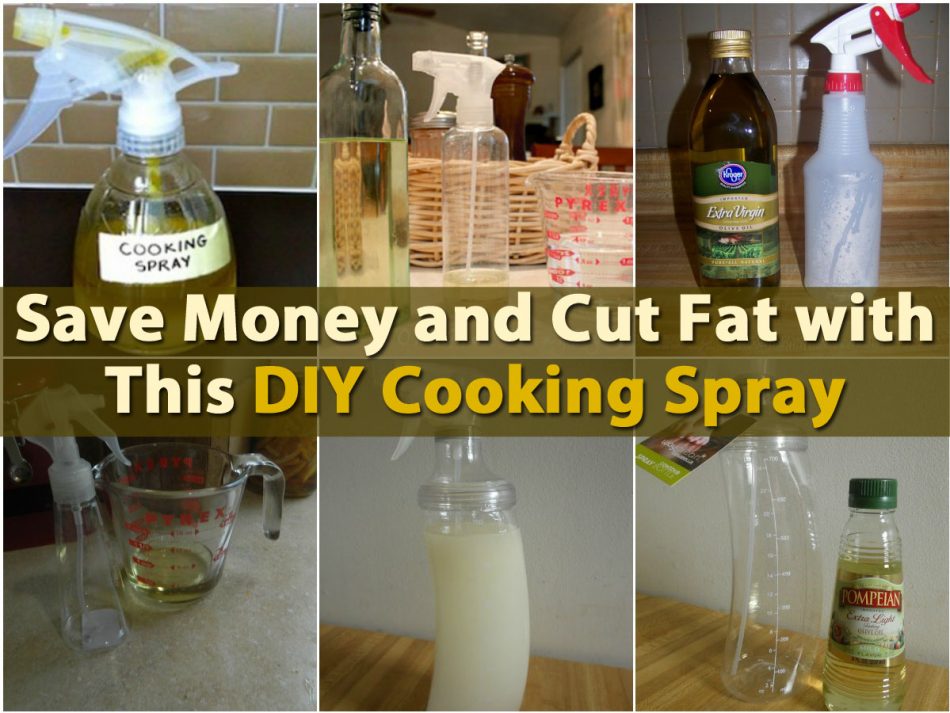 Sparen Sie Geld und schneiden Sie Fett mit diesem DIY Kochen Spray Rezept 