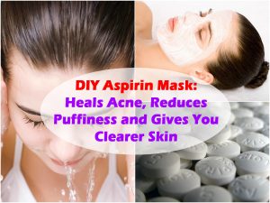 DIY Aspirin Maske: heilt Akne, reduziert Schwellungen und gibt Ihnen eine klarere Haut 