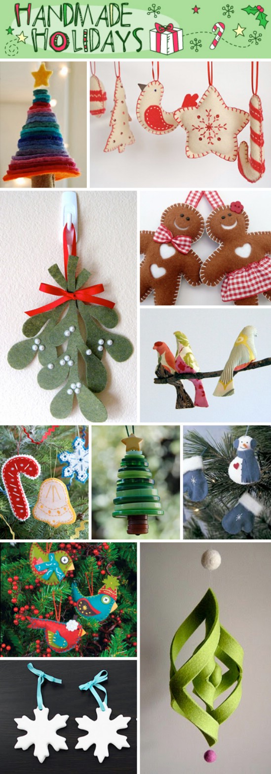 15 einfache und festliche DIY Weihnachtsverzierungen 
