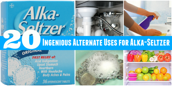20 geniale Alternativen für Alka-Seltzer 