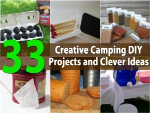 Top 33 kreativste Camping-DIY-Projekte und clevere Ideen 