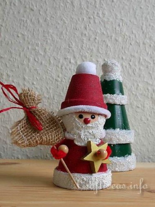 20 DIY Tontopf Weihnachtsschmuck, die Charme zu Ihrem Urlaub Dekor hinzufügen 