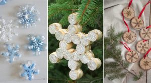 20 Spaß und einfache Snowflake Craft-Projekte 