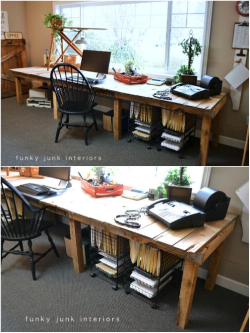 17 einfach zu bauen DIY Craft Desks Sie können einfach nicht ohne leben 