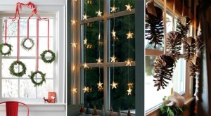 TOP 10 Helle und funkelnde Weihnachtsfenster Dekoration Ideen 