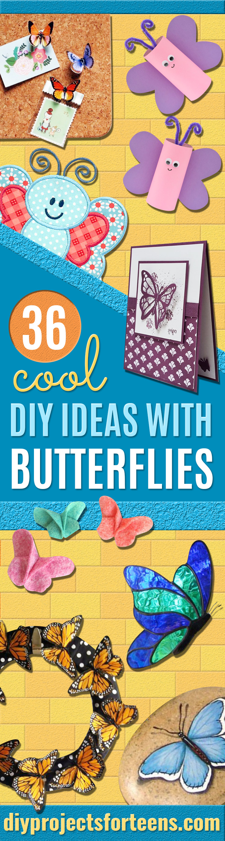 35 verträumte DIY-Ideen mit Schmetterlingen 