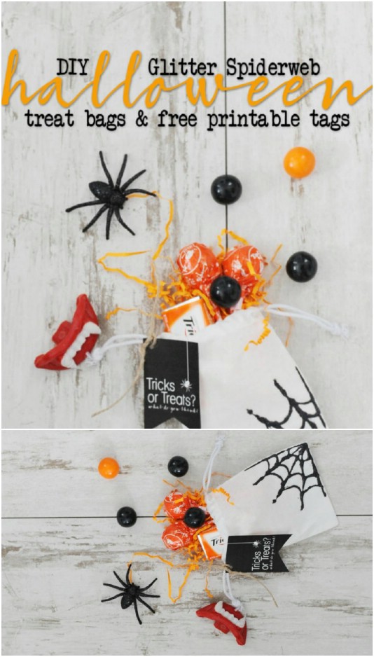 30 einfache und billige DIY Süßes oder Saures Taschen, die Halloween Spaß und genügsam machen 