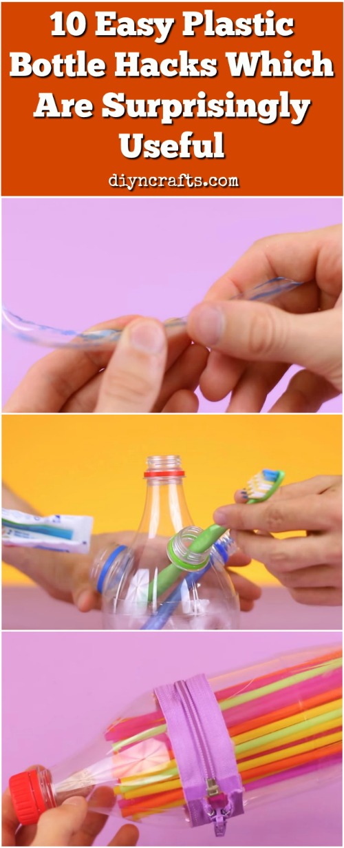 10 einfache Plastikflasche Hacks, die überraschend nützlich sind 