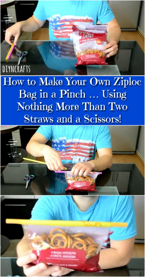 Wie Sie Ihre eigene Ziploc Bag in einer Prise machen 