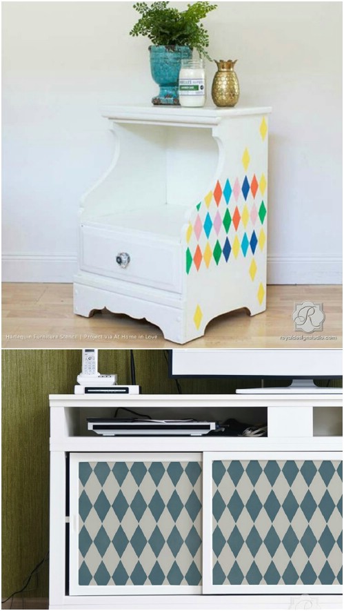 25 Schöne Möbel Makeover Ideen mit Farbe 