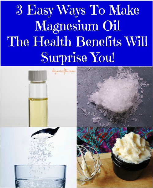 3 einfache Möglichkeiten, Magnesium-Öl zu machen - die gesundheitlichen Vorteile werden Sie überraschen! 