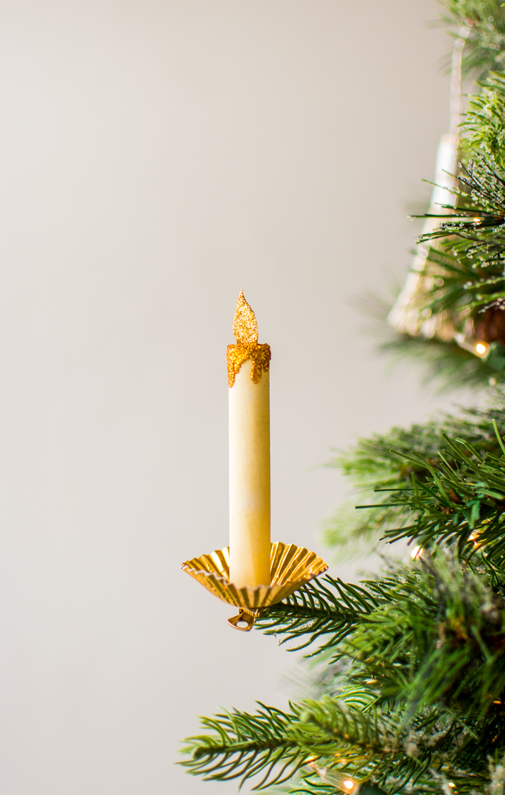 Papierkerze Weihnachtsbaum Ornament 