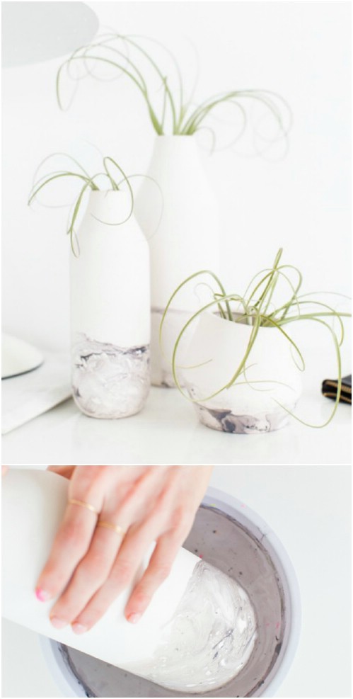 30 einfache DIY Vasen, um Ihre Sommerblumen vorzuführen 