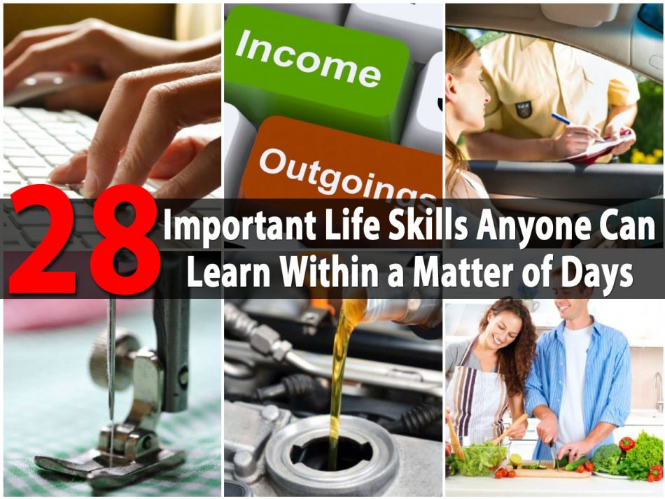 28 Wichtige Lebenskompetenzen, die jeder in wenigen Tagen lernen kann 