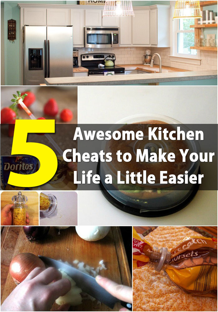 5 Awesome Kitchen Cheats, um Ihr Leben ein wenig einfacher zu machen 