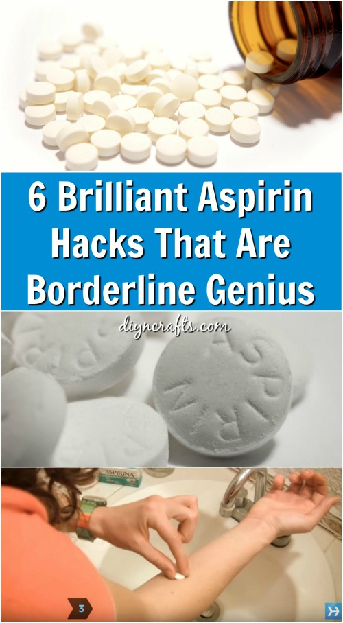 6 brillante Aspirin Hacks, die Borderline-Genie sind 