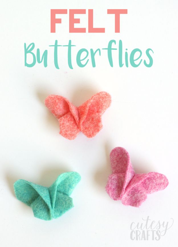 35 verträumte DIY-Ideen mit Schmetterlingen 