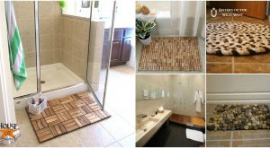 15 DIY Badematten, die Komfort und Stil zu Ihrem Badezimmer hinzufügen 