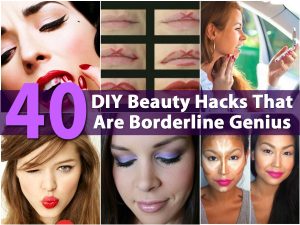 40 DIY Beauty Hacks, die Borderline-Genie sind 