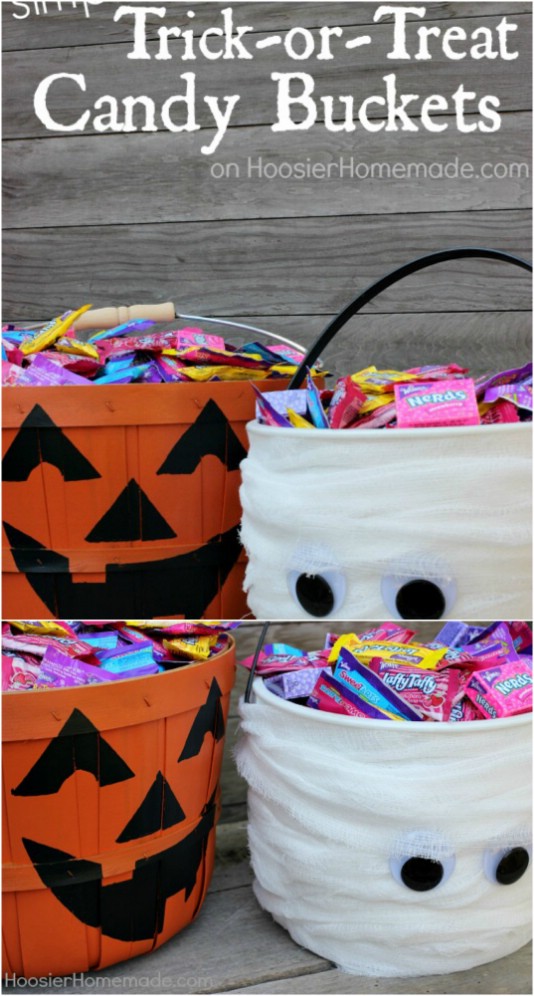 30 einfache und billige DIY Süßes oder Saures Taschen, die Halloween Spaß und genügsam machen 