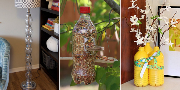 25 Möglichkeiten, Plastikflaschen in niedlichen Haus und Garten Zubehör umzuverwenden 