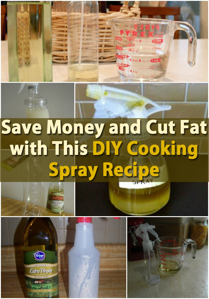 Sparen Sie Geld und schneiden Sie Fett mit diesem DIY Kochen Spray Rezept 