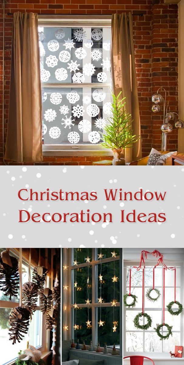 TOP 10 Helle und funkelnde Weihnachtsfenster Dekoration Ideen 