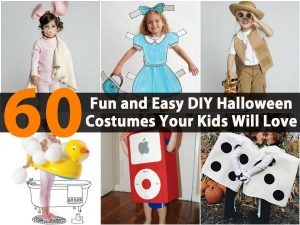 60 Spaß und einfach DIY Halloween Kostüme Ihre Kinder werden lieben 