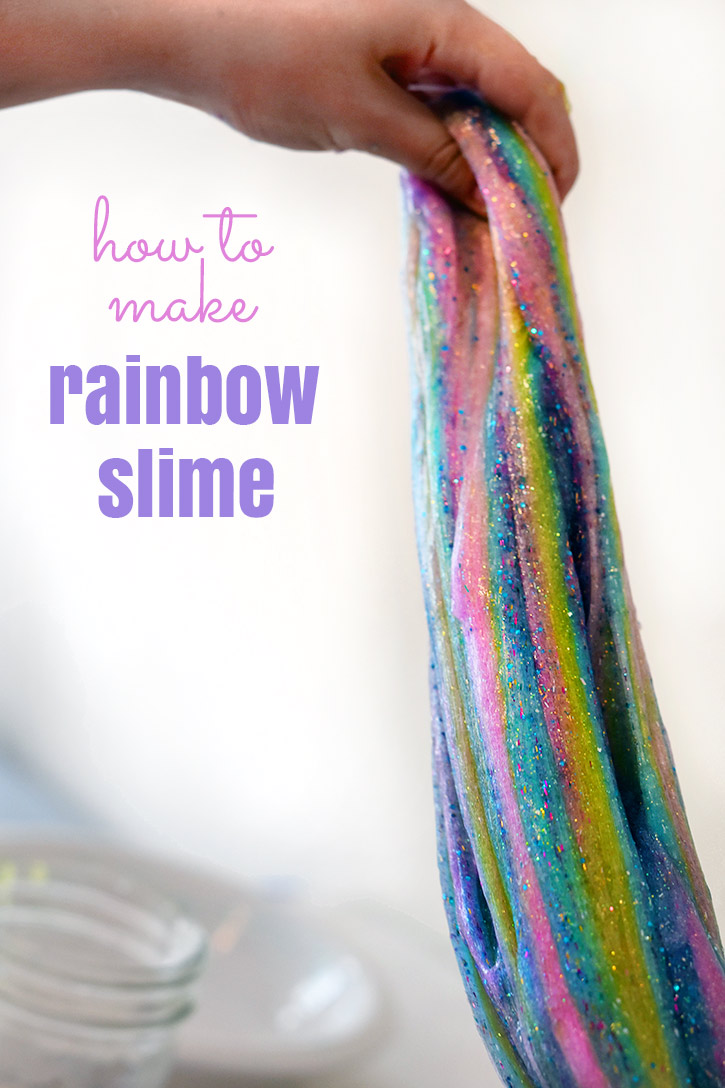 Wie man Rainbow Slime macht 